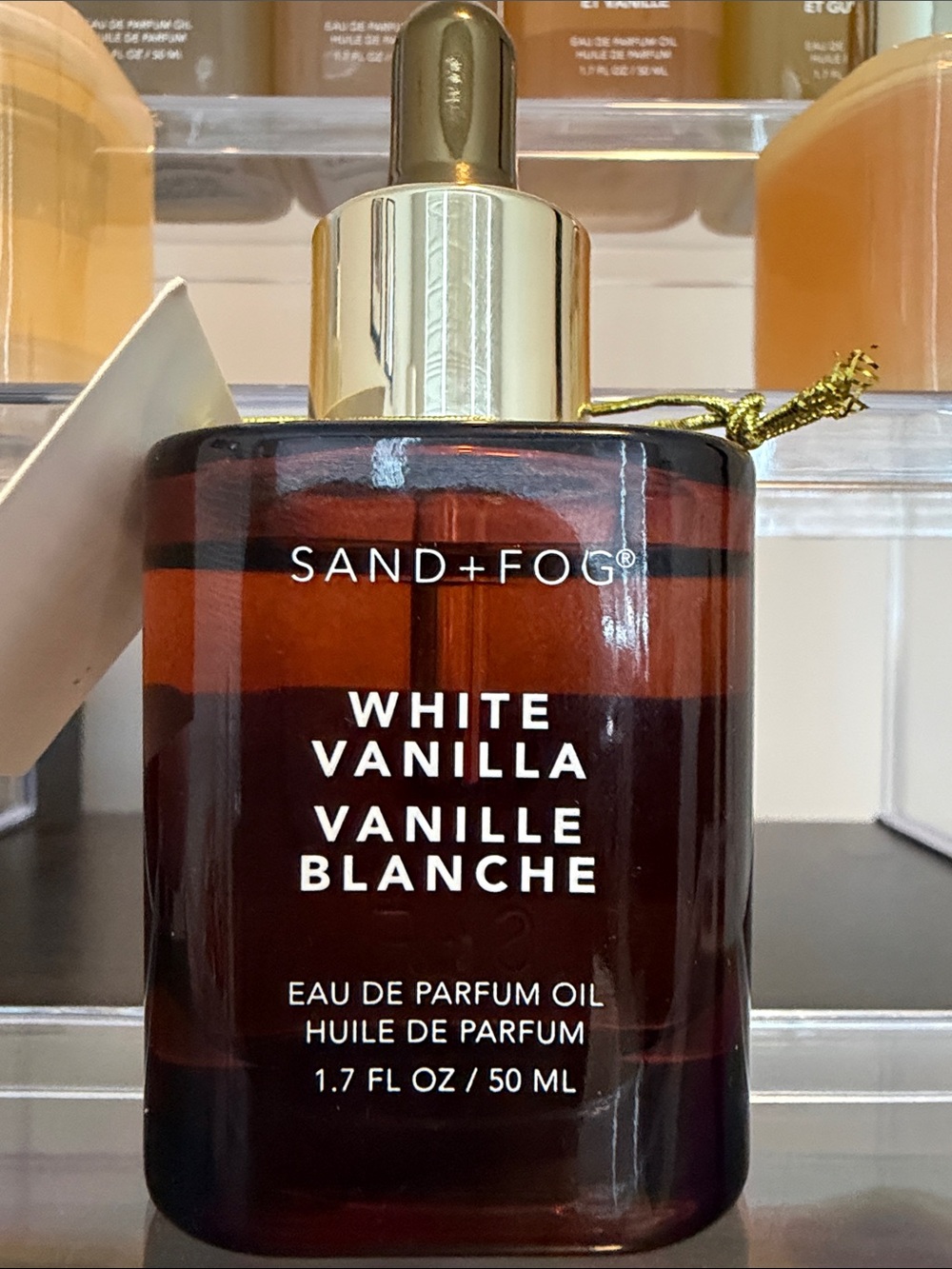 Sand and Fog White Vanilla~ Oil Dropper